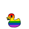 Gay Pride Ducky