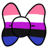 Genderfluid Pride Bow