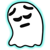 Pensive Emoji Ghost