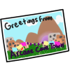 Arcane Cave Town Postcard